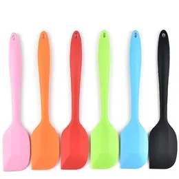 Party Kitchen Cake Tools Silicone Cake Scraper Cream Butter Spatula Mixing cooking Scraper-Brush Silicone-Baking Tool ZC839