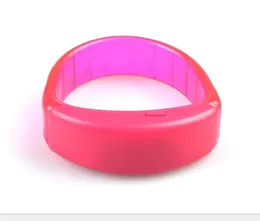 7 Color Sound Control Led Flashing Bracelet Light Up Bangle Wristband Music Activated Night light Club Activity Party Bar Disco Cheer