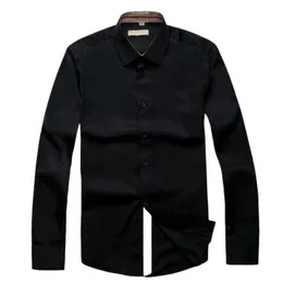 Luksusowy projektanci męskie koszule moda dorywczo biznesowy biznesowy i koktajl koszula marki wiosna jesień odchudzanie najmodniejszej odzieży S-3XL # 6251 \ t