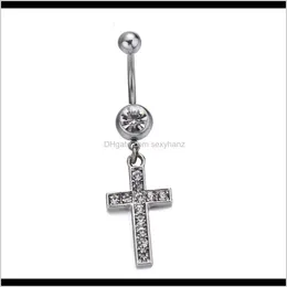 Navelklockknapp Drop Leverans 2021 D0383 (1 Färg) Mix Färger Styl Belly Ring Ly Style Rings Body Piercing Jewelry Dingle Accessories FA
