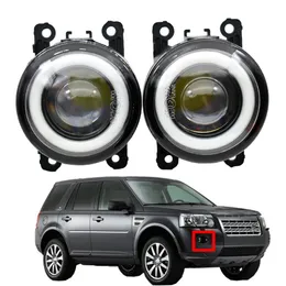 Światło przeciwmgielne dla Land Rover Freelander 2 LR2 FA_ 2006-2014 Wysokiej jakości para świateł do jazdy dziennej LED Angel Eye Styling