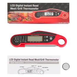 焼成バーベキューの水、即時の読み取り温度計キッチン調理食品温度計のための防水デジタルミート温度計