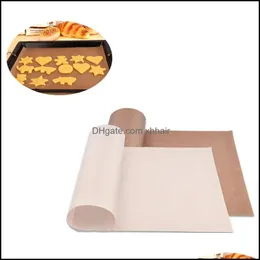 Bakeware Cucina, Sala da pranzo Bar Casa Giardino Carta da forno antiaderente riutilizzabile Foglio resistente alle alte temperature Forno a microonde Tappetino per griglia Goccia