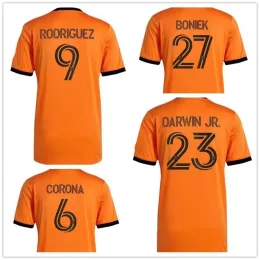 Customized 21-22 Houston Dynamo 23 Darwin Jr 7 Elis 9 Manotas 13 Ramirez Thai Quality Soccer Jersey Shirts Top Football Fan Clothing