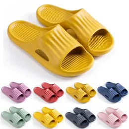 Zapatillas de deslizamiento más barato para hombres zapatos de mujer todo rojo amarillo azul oscuro rosa Ourdoor zapatillas de deporte para hombres para hombre de verano sandalias para mujer 36-45 Wholesale Dropshipping