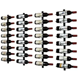 4 -16 бутылки современного железа настенный держатель вина простой винный винный держатель стойки утюг художественный шкаф Флайлей