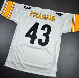 rara maglia da calcio uomo gioventù donna vintage Troy Polamalu 05 MAGLIE taglia S-5XL personalizzata qualsiasi nome o numero