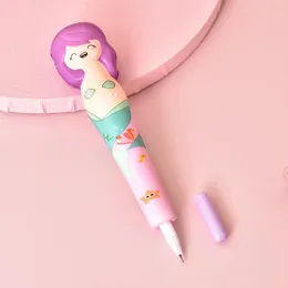 Ballpoint Pens Hurtowe DHL Nowy styl Dekompresyjne Pen Kawaii Cartoon Soft Rebound Ballpoint Pen Sweet Całkowite kreskówkowe pióro dla dzieci Prezent papierniczy