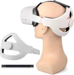 ل Oculus Quest 2 Head Strap Comfort-الواقع الافتراضي دعم VR الملحقات قابل للتعديل هالة