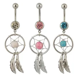 YYJFF D0008 Dream Belly Navel Button Ring Mix Colors