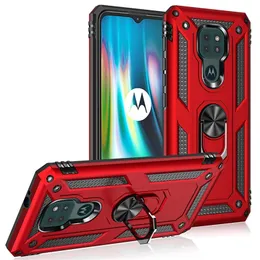 Heavy Duty Shockproof Cases For Motorola G9 G8 G7 G Power Play Stylus Fast Moto E7 E6 One Fusion Hyper Military Protection Case Cover With Car Mount Holder