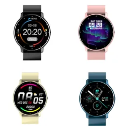 ZL02 Smart Watch Pełny okrągłe ekran dotykowy mężczyźni kobiety IP67 Waterproof Sports Fitness zegarki Android ELOJ Inteligente ZL02D