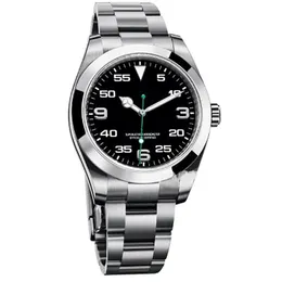 Mens Watch 2813 حركة ميكانيكية أوتوماتيكية 904L من الفولاذ المقاوم للصدأ EXP MAN WATKES WRISTWATCH AAA RELOJ