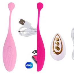 NXY Vibratoren Kugelvibrator Fernbedienung G-Punkt-Simulator Vaginalkugel Analplug Vibrierendes Liebesei Masturbator Erwachsene Sexspielzeug für Frauen 1119