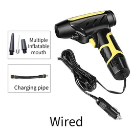 120W Wireless Car Air Compressor Handheld USB Rechargeable Tire Inflator Digital Inflatable Pump Pressure Gauge Cars Accessories