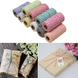 Natural Hessian Burlap Jute Twine Rope for Wedding Party Decor Ribbon Barn Diy Craft Decorations Decoration