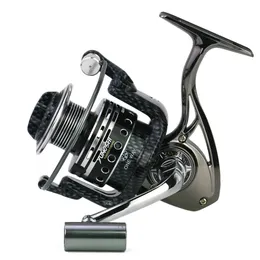 Metal Fishing Full Spinning Reel 5.5 1 High Speed Gear Ratio Faster Line Retrieve 13+1 Shielded Stainless Steel Ball Bearings