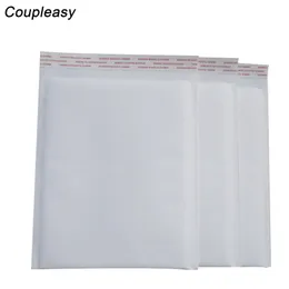 100 pcs atacado branco bolha envelope impermeável bolha saco de filme kraft envelope envelope acolchoado envio correio saco de correio 6Size