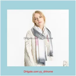 Wraps Hüte, Schals Handschuhe Mode Aessoriesscarves 185*64Cm Kaschmir Nachahmung Schal Schal Herbst Winter Männer Foulard Platz Hijab Damen