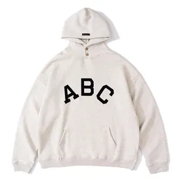 21SS FG Sezon 7. Erkek Kadın Tasarımcıları Hoodies Moda Erkekler Hoodie Sonbahar Kış Uzun Kollu Kapüşonlu Külot Kıyafetleri Sweatshirt