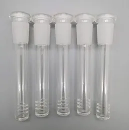 2022 novo tubo 14.5mm 18.8mm feminino 14mm 18mm grosso vidro downstem difuser difuser de vidro para baixo caule para fumar tubos bongs