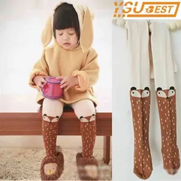 Baby Kids Girls Stockings Pants Children Spring Autumn Pantyhose Cartoon Cotton Soft Girl Tights For Kid Kawaii 210521