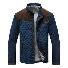 Kvalitet Retro Bomber Casual Jacket Män Vår Höst Ytterkläder Sportkläder Mens Jackor för Manrockar Plus Storlek Kläder M-5XL X0621