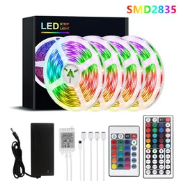 Strips LED Light Flexible Lamp 220V RGB Strip Waterproof Ribbon Tape Backlight For TV Decoration EU US UK AU Plug