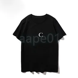 デザイナーメンズクラシックレタープリントTシャツ男の女性ラウンドネック半袖ティーファッション男性ブラックホワイトハッピーアジアのサイズS-2XL
