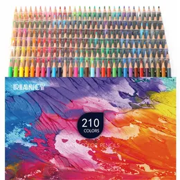 RIANCY 120/150/180/210 Colors Water Solubility Color Pencil Set Professional Painting Colored Watercolor Drawing Art Sketching Kids Student Supply