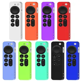Anti-Lost Protective Case For Apple TV 4K 2nd Gen Siri Remote Control Anti-Slip Durable Silicon Shockproof Cover