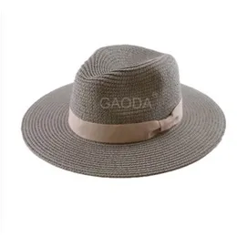 Skąpy brzegowe czapki wielkie głowę Man Duży rozmiar Panama Hat Lady Beach Sun Cap Mężczyzna Fe Mężczyźni Plus Słomy 55-57CM 58-59CM 60-62CM 62-64CM 210623