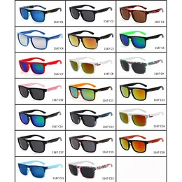 Fashion Cycling Sunglasses for Men Women UV400 Protection Sun Glasses Dazzle Colour Sunglass Eyewear Mixed Colors Nice Square Driving Eyeglasses