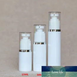 5 pz/lotto 15 ml Crema di Alta Qualità Bottiglia Airless COME Lozione di Plastica Sub-imbottigliamento Con PP Pompa A Vuoto Bottiglie di Siero Riutilizzabili