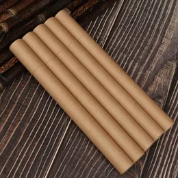 2021 Kraft Paper Incense Tube Incense Barrel Small Storage Box for 10g 20g Joss Stick Convenient Carrying Paper perfume tube