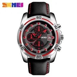 ساعة Wristwatches Fashion Men's Watch غير الرسمية الرياضية الكوارتز الشخصية الفاخرة متعددة الوظائف حزام الطالب منتجات أزياء جديدة في أوروبا وأمريكا