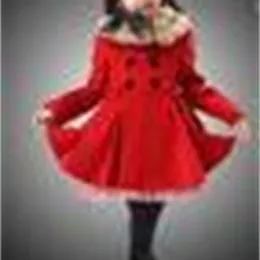 Całość - nowa jesień i zima odzież dziecięca dziewcząt Pluszowa kurtka Płaszcz Dzieci Kaszmirowy Kaszmirowy Płaszcz