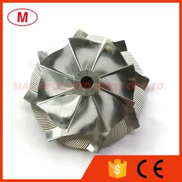 TD05H 54,00/74,00mm 8+0 Blad Omvänd prestanda Turboladdare Turbo Billet Compressor Wheel/Aluminium 2618/Milling Wheel for Carthridge/CHRA/Core