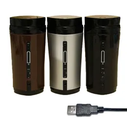 Garrafas de água 1pc Coffee Charing Cup automático Isolamento recarregável de aquecimento USB Drinkware USB