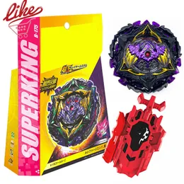 Laike B175 Lucifer The End Spinning Top com caixa de lançador conjunto crianças girando top brinquedos