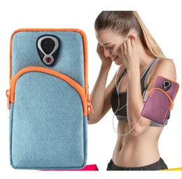 Universal Sports Running Armband Telefon Case Torba Torba Torba Na Armbands Uchwyt Wouch Do Cell Mobile Telefon Torba Torba Zespół Unisex Mężczyźni Kobiety Wodoodporne Wrist Packs