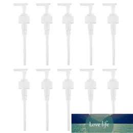 10pcs Plastic Lotion Dispenser Pump Travel Bottle Pump Nozzle Lotion Pump Head For Shampoo Hand Soap Bottles DIY (White, 28mm) Factory price expert design Quality