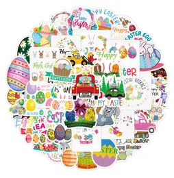 50pcs/set poster Small waterproof Skateboard stickers Easter eggs Graffiti For notebook laptop bottle Helmet Car sticker PVC Guitar Decals