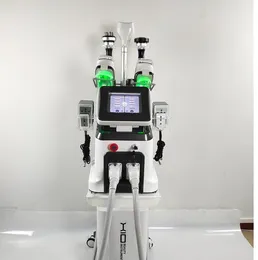 強力な痩身Cryolipolisis 360キャビテーション+ RFマルチハンドルコロケーション療法脂肪は40Kレーザーの美容機で凍結する大きな吸引体重損失を減らす