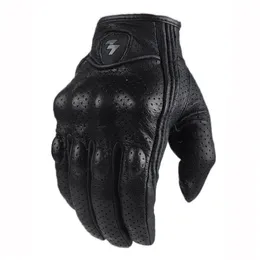 SALE Full Finger Motorcycle Gloves Guantes Moto Verano Motocross Leather Glove de moto para hombres bike racing riding