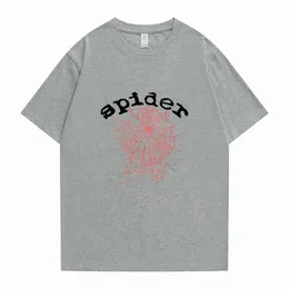 designer tees spindel t shirt rosa lila unga thug sp5der tröja 555 skjorta män kvinnor hip hop web jacka tröja spindel sp5 tshirt hög kvalitet jqqk