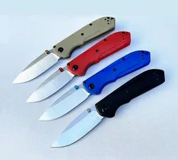 나비 inknife bm565-1 포켓 접이식 나이프 새틴/블랙 ti 블레이드 G10 핸들 헌팅 EDC 생존 도구 나이프 XMAS 선물 A3868 69