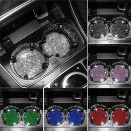 Novo Cup Cup CofistasCup Cup Holder Cofres Crystal Rhinestone Car Acessórios Interiores