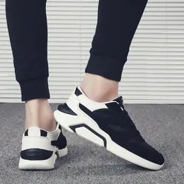 svart nät mode skor normal promenad k03 män varmförsäljning andningsstudent unga coola casual sneakers storlek 39 - 44