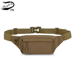 Fengdong men small waist bag anti theft mini travel outdoor sports cell phone key running belt pack with earphone jack 211027